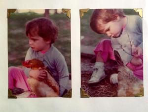 the author as a young chicken inspector